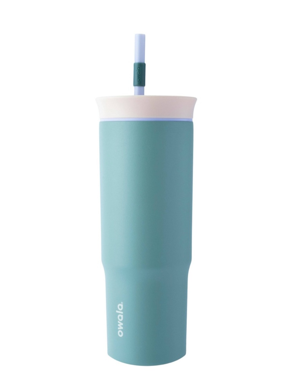 Owala 24oz Straw Tumbler - Stainless Steel, LIKE NEW EUC in Misty Meadow green